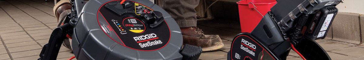 Ridgid Seesnake Sewer Cameras and Monitors