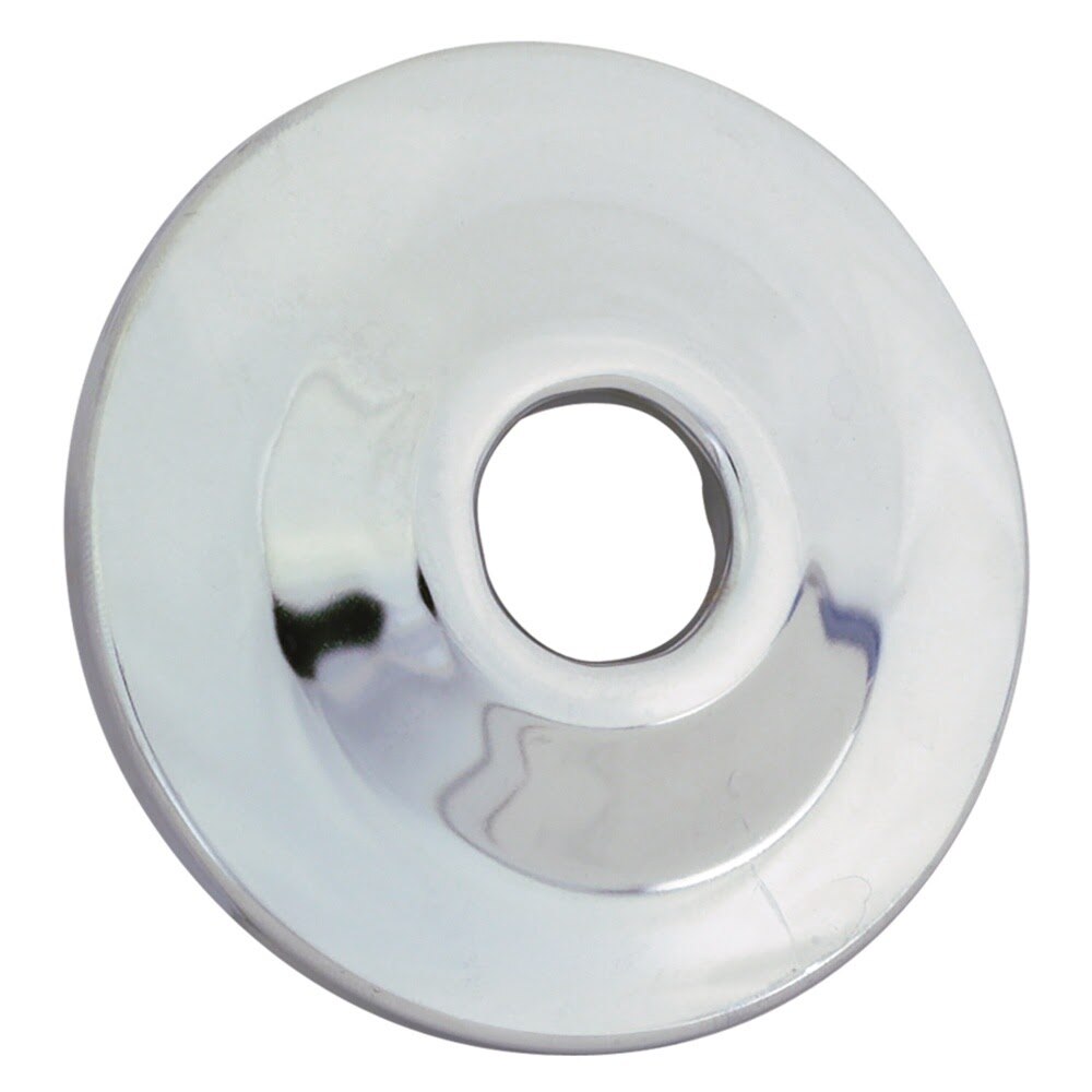 Eastman 25720 1-1/2 in IPS Oversized Escutcheon Plate with 3-1/2 in OD Chrome Sure Grip