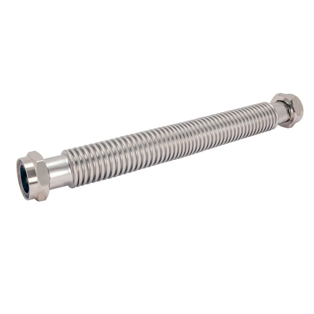 Eastman 432224 24 in Corrugated Stainless Steel Water Softener Connector with 1-1/2 in FIP Ends - 2