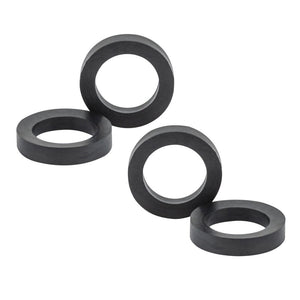 Eastman 60228 Black Rubber Replacement Water Heater Connector Washer (4 Pack)