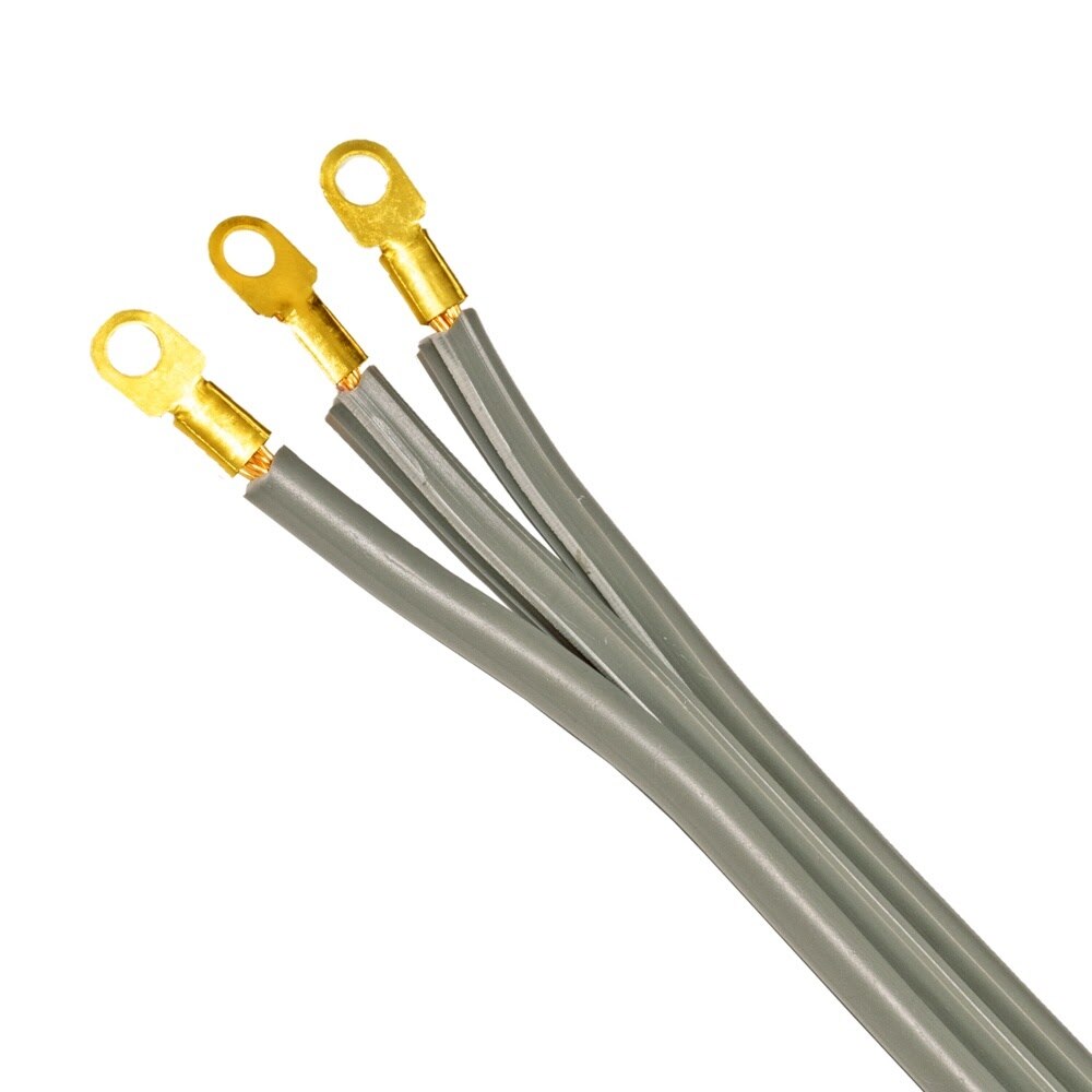 Eastman 61243 6 ft 3-Prong 50 Amp Range Cord for Electric Ranges with Strain Relief Clamp - 2
