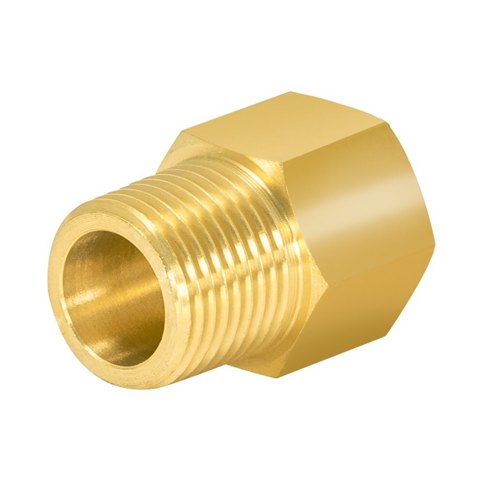 Eastman 65716 3/8 in. OD Female Flare x 1/2 in. MIP Gas Transition Fitting