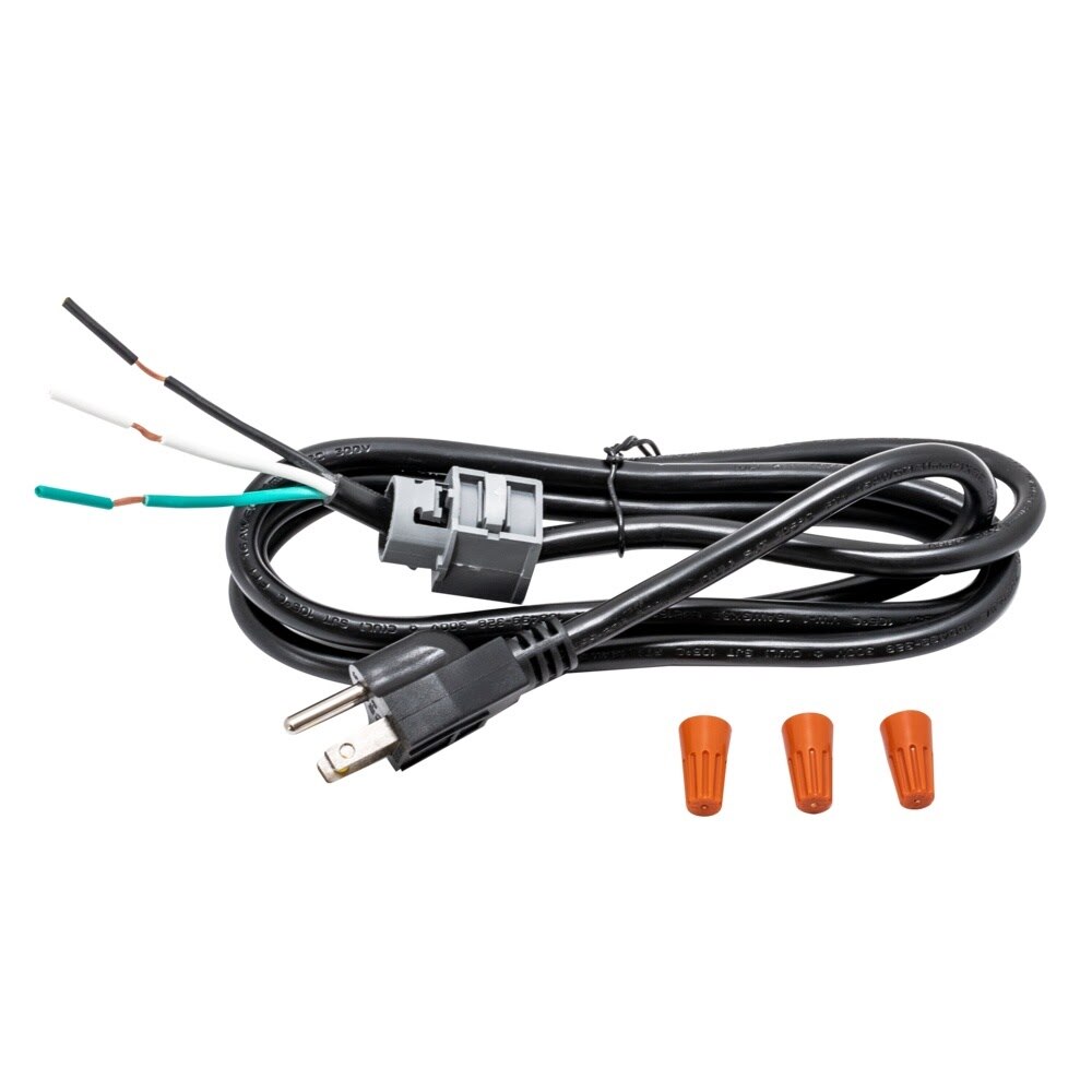 Eastman 69012 5.4 ft 13 Amp 3 Prong Dishwasher Power Cord Kit