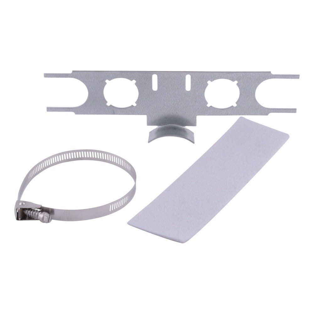 HoldRite 110-R Galvanized Steel Pipe-on-Pipe Support Bracket for 1/2 in., 3/4 in. or 1 in. Pipe - 2