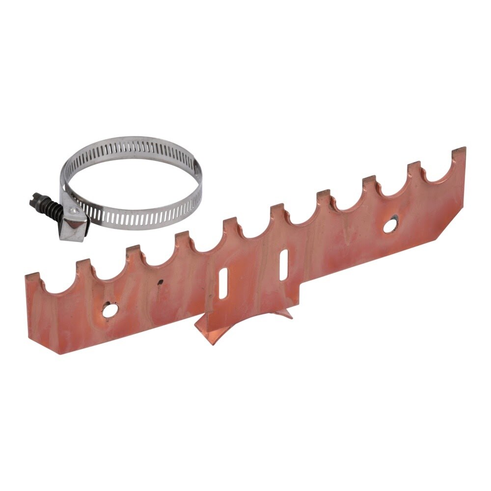 HoldRite 110-S-12 Copper-Bonded Pipe Support Bracket for 1/2 in. Pipe - 2