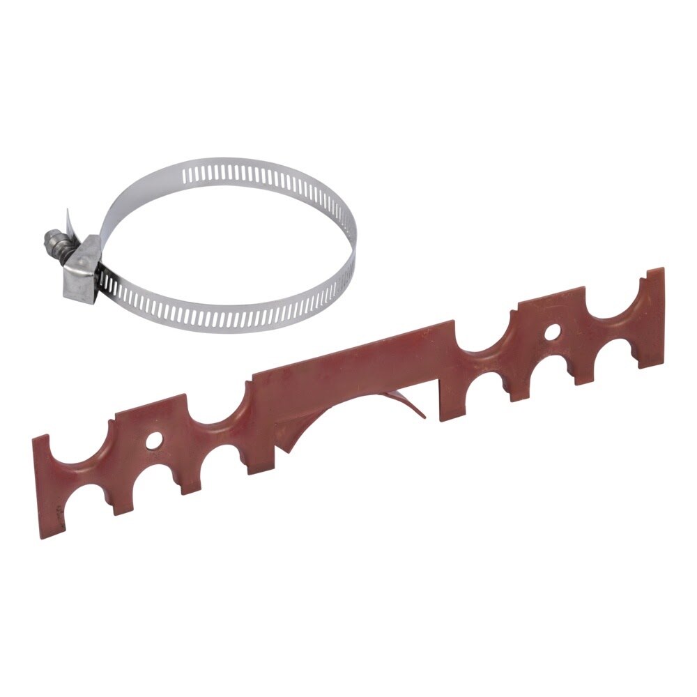 HoldRite 111-S Copper-Bonded Pipe-On-Pipe Bracket for 1/2 in. and 3/4 in. Pipes - 2