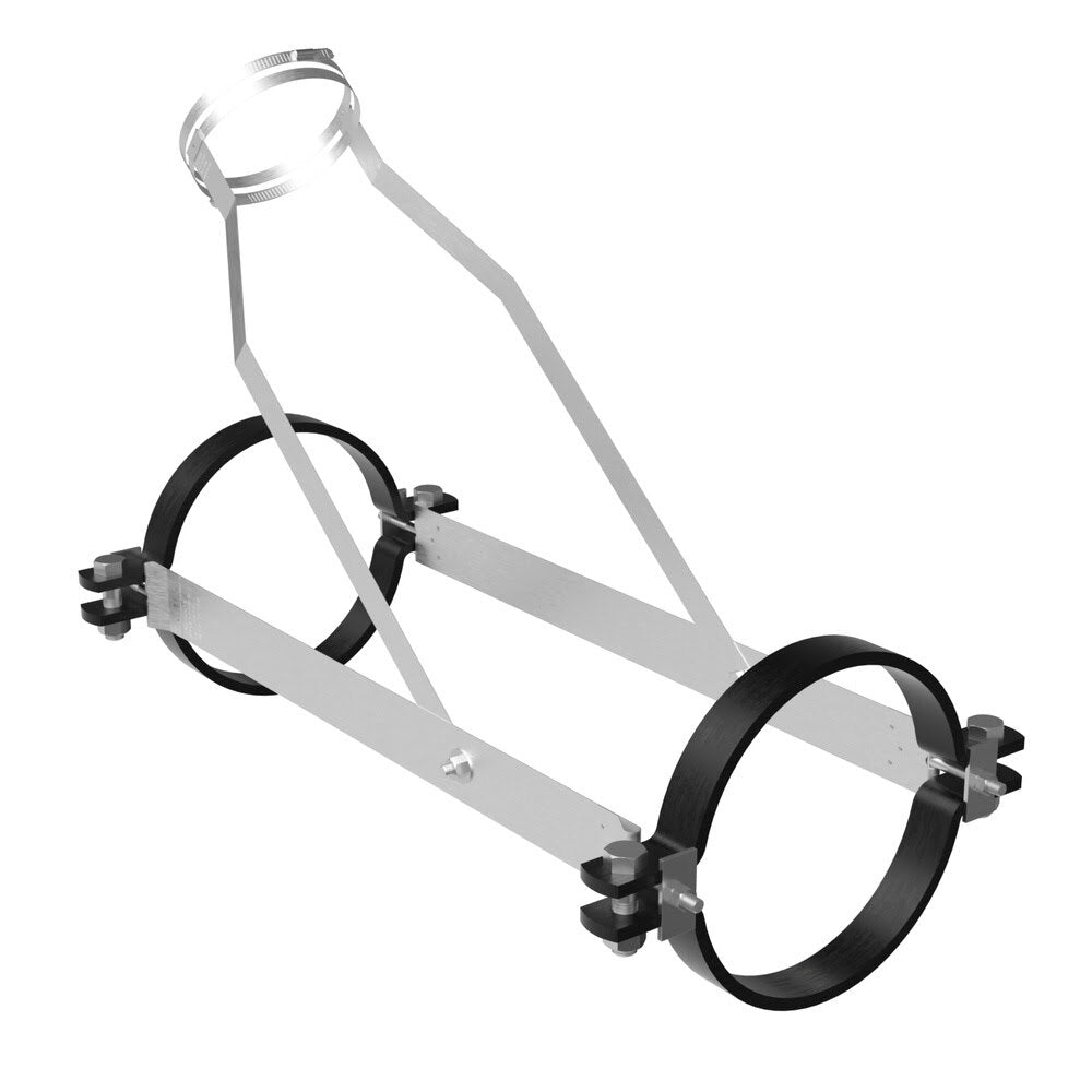 HoldRite 117-12x4WR 12 in. x 4 in. No-Hub Reducing Wye Restraint Strap for DWV Cast Iron