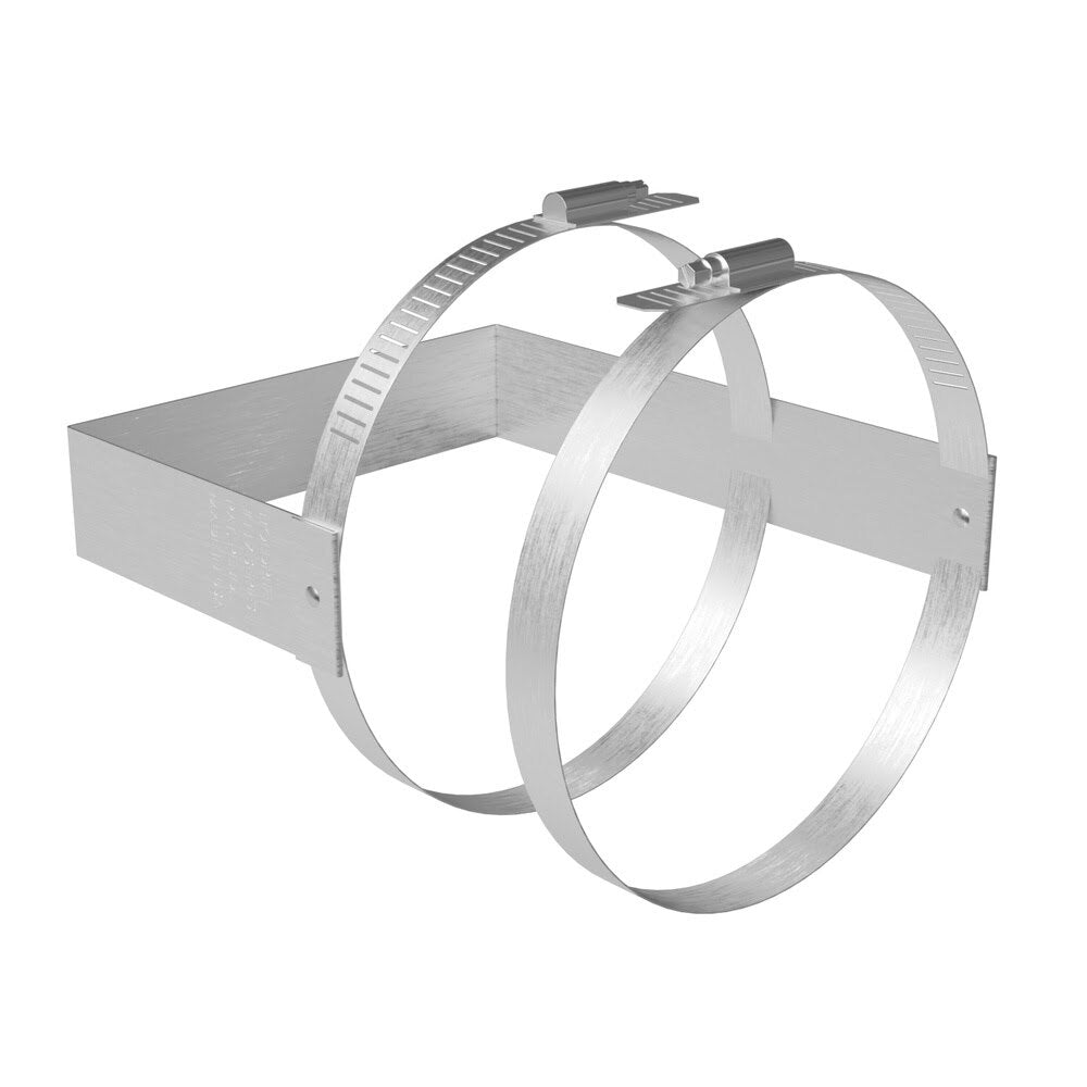 HoldRite 117-3BP 2 in. to 3 in. NoHub Blind Plug Restraint with Steel Strap and Band Clamps