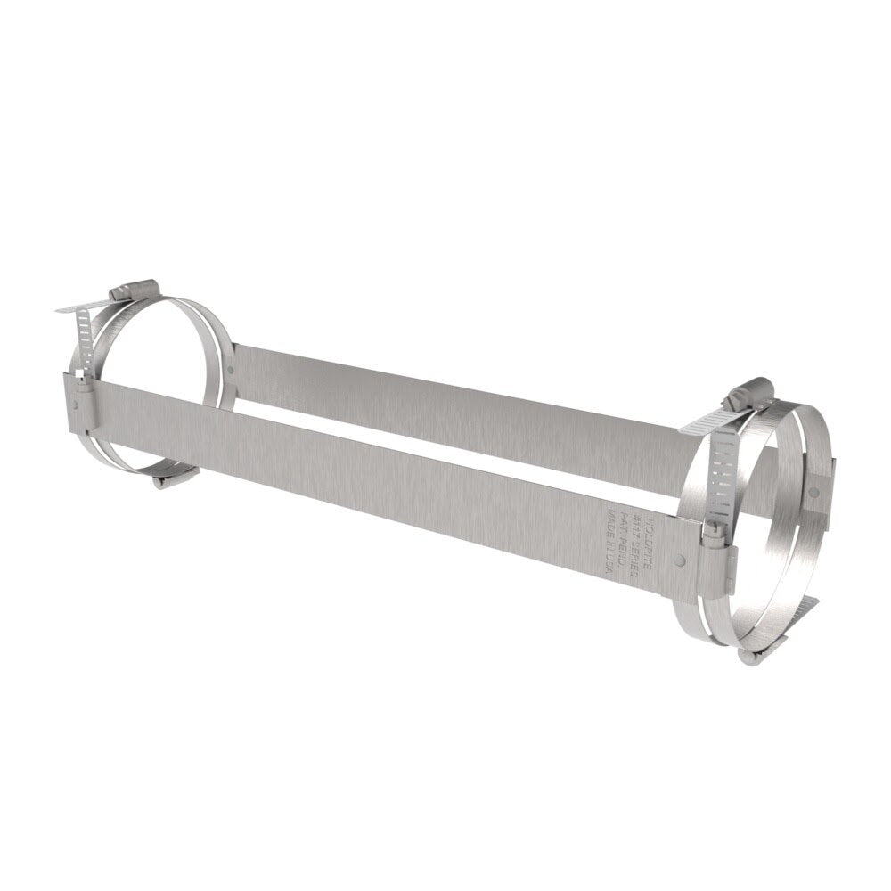 HoldRite 117-6S 6 in No-Hub Coupling Restraint with Straps and Band Clamps