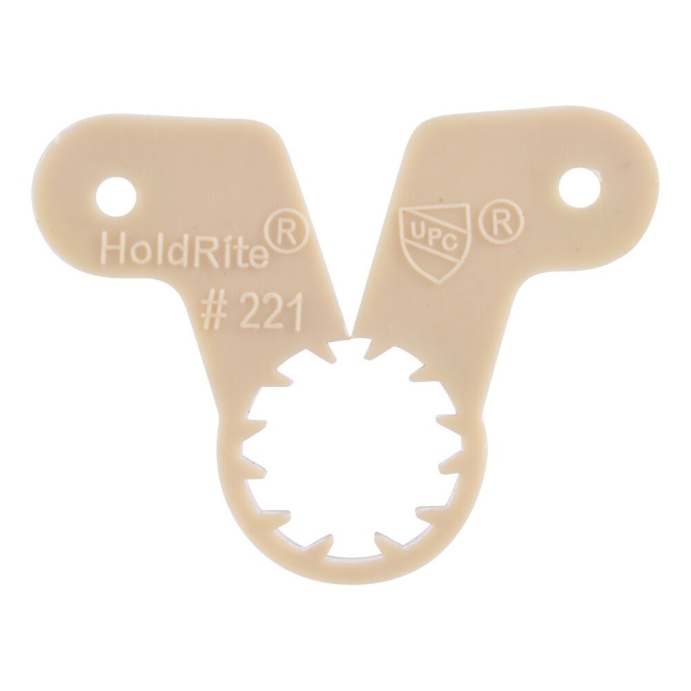 HoldRite 221-S 1/2 in. Plenum-Rated Suspension Pipe Clamp for CPVC Copper and PEX - 2