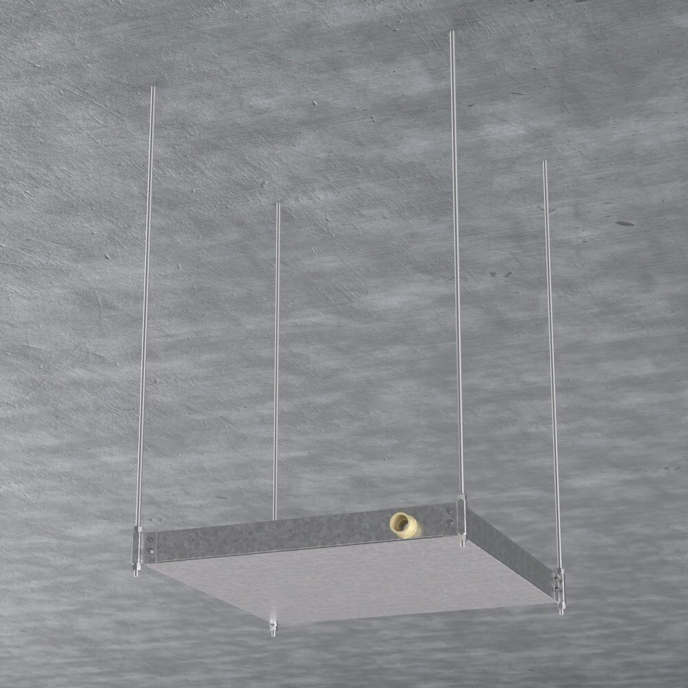 HoldRite 60-SWHP-A Suspended Water Heater Platform and Drain Pan 28-1/2 in Diameter - 2