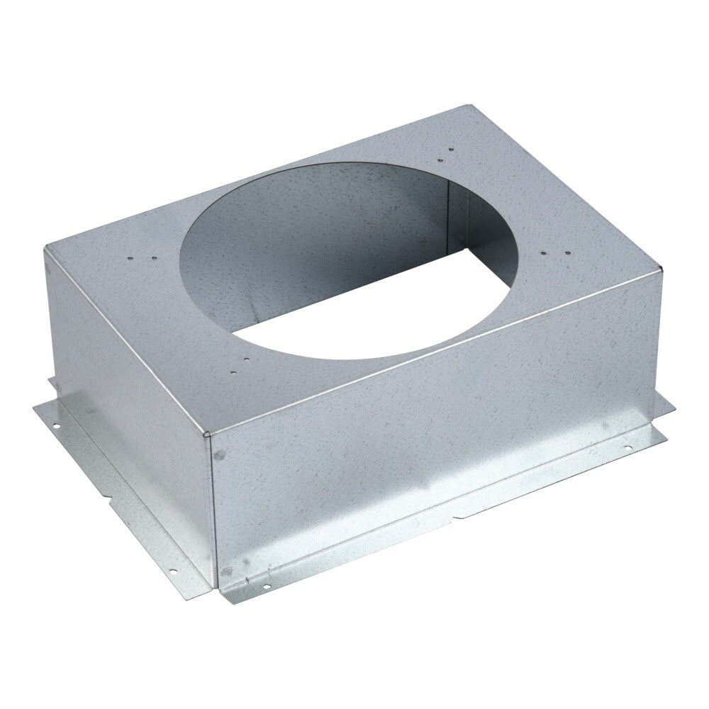 HoldRite AA-00304 3 in. and 4 in. Metal Aerator Adapter Box 3.5 in. H for Metallic or Non-metallic - 2