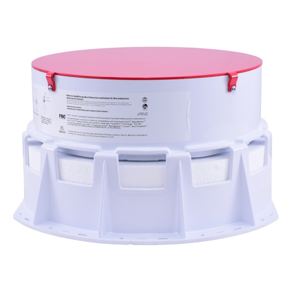 HoldRite HF-H10 10 in. Cast in Place Firestop Sleeve for 8 in. Metallic and Insulated Metallic Pipes - 2
