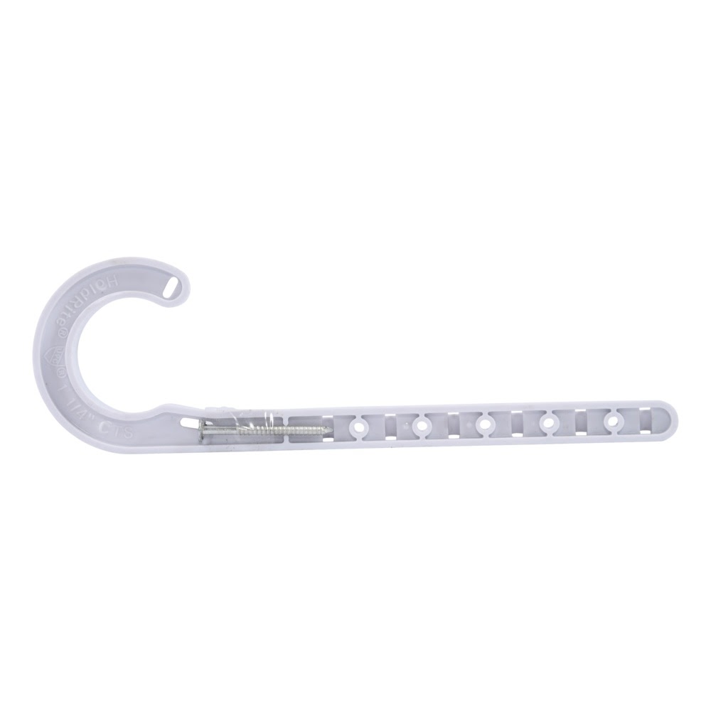 HoldRite P-JHOOK125CTS 1-1/4 in. Plastic Adjustable J-Hook Pipe Hanger 7.75 in. Length - 3