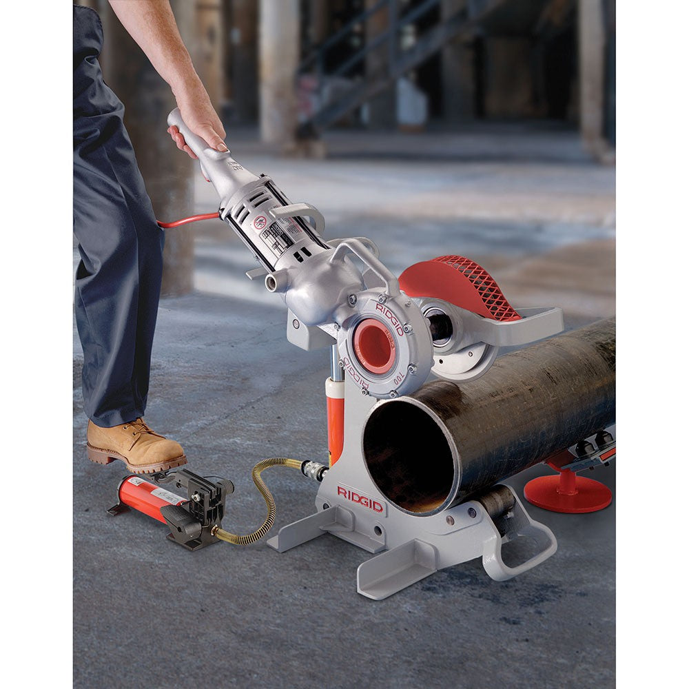 RIDGID 50767 Model 258 2-1/2"-8" Power Pipe Cutter - 8