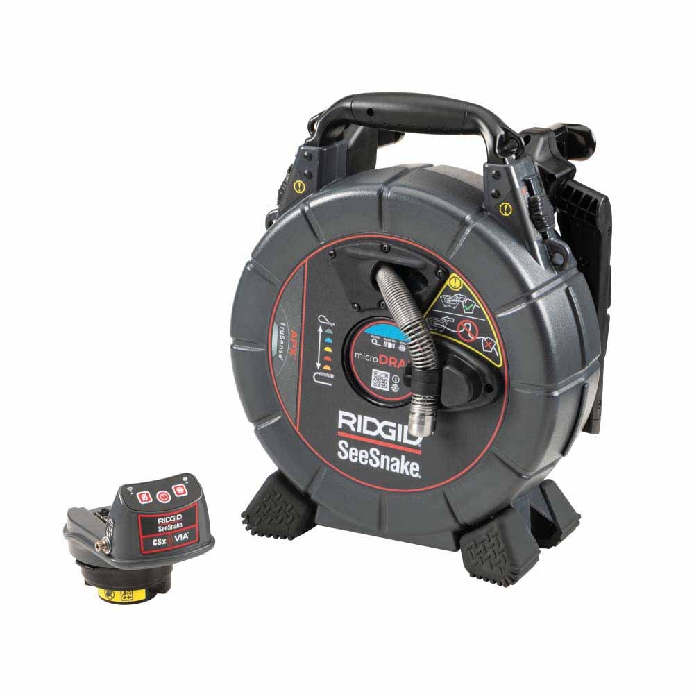 Ridgid 80643 SeeSnake mircroDRAIN APX & CSx Via System with TruSense - 4