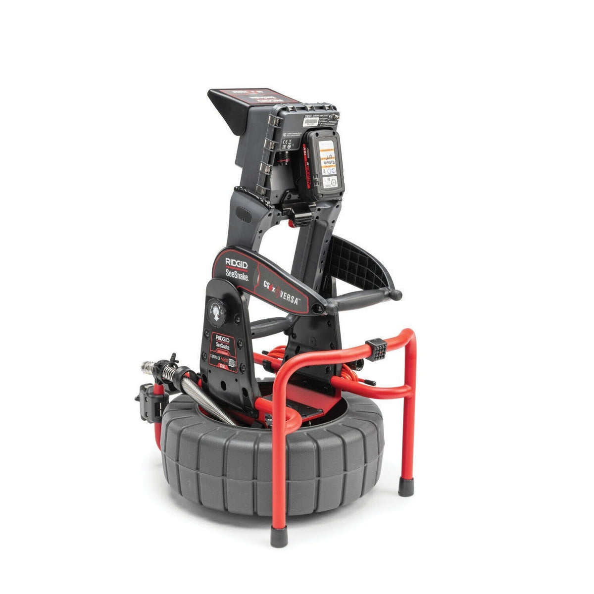 Ridgid 82128 SeeSnake Standard DSL Inspection Camera Reel with CS6x Versa Monitor - 4