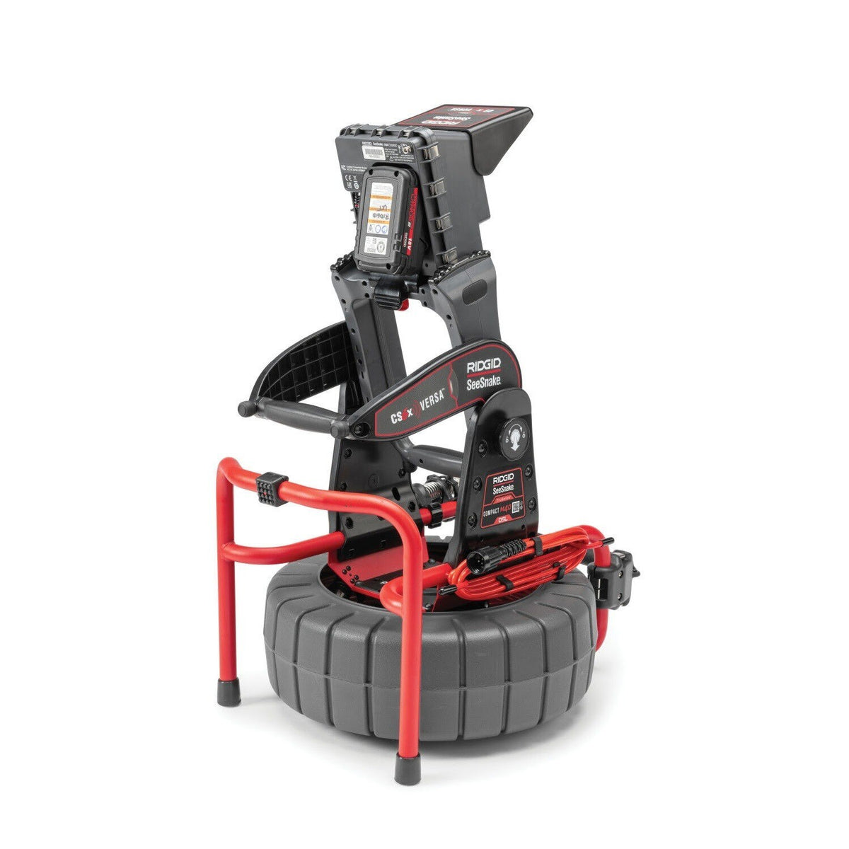 Ridgid 82128 SeeSnake Standard DSL Inspection Camera Reel with CS6x Versa Monitor - 5