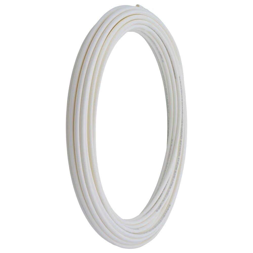 SharkBite U850W5 1/4 in. x 5 ft. White PEX-b Pipe Stick for Potable Water