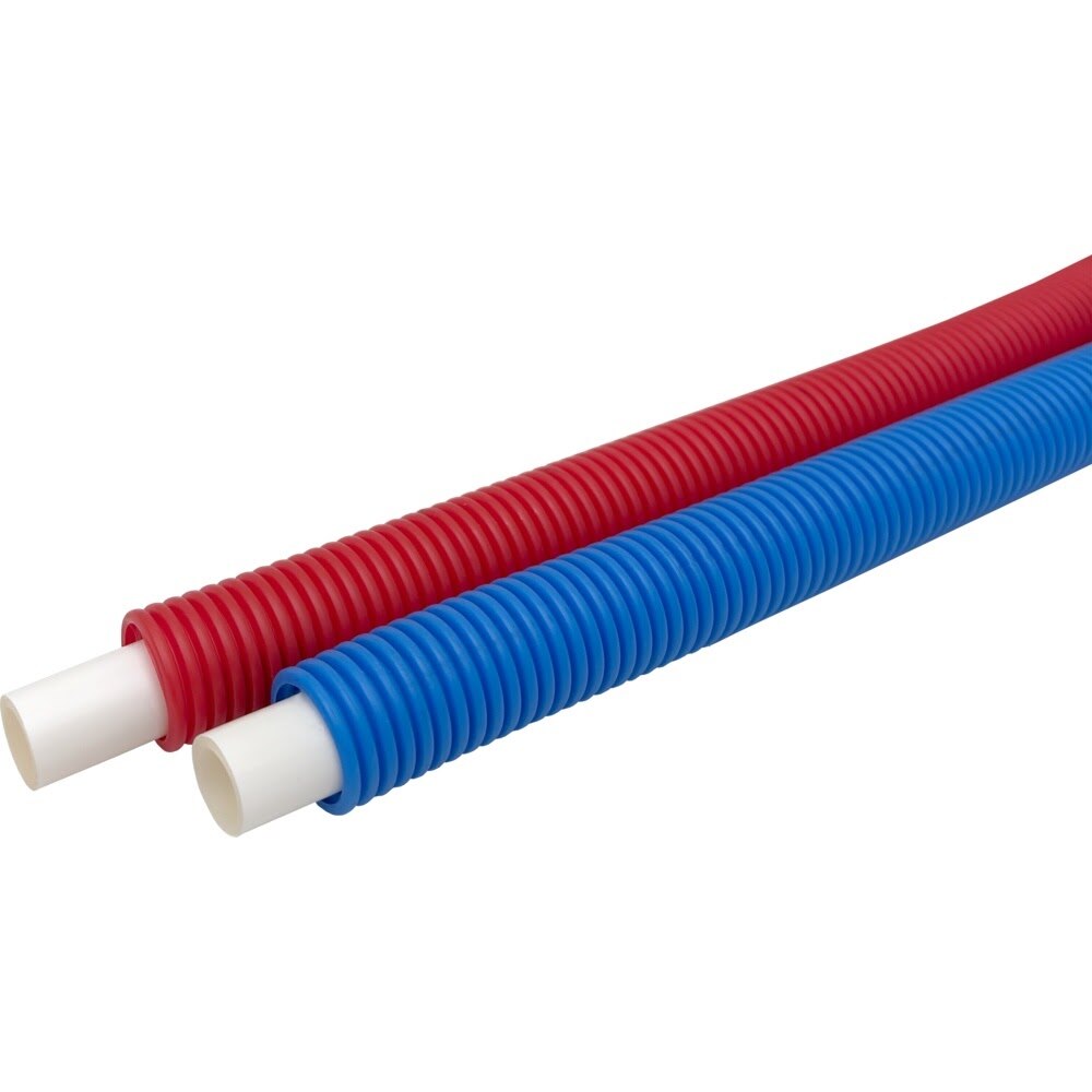 SharkBite UA60BS300 1/2 in. x 300 ft. Pre-Sleeved Blue PEX-A Tubing Coil - 2