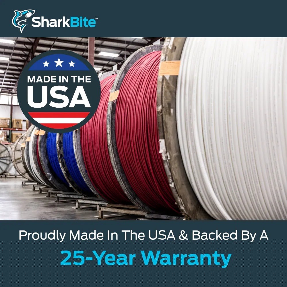 SharkBite UA60R500 1/2 in. x 500 ft. Red PEX-A Potable Water Pipe Coil - 2