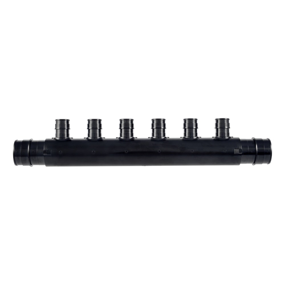 SharkBite UAMPT286OW 1 in. x 1 in. x (6) 1/2 in. PEX-A Open Poly Expansion Multi-Port Tee - 3