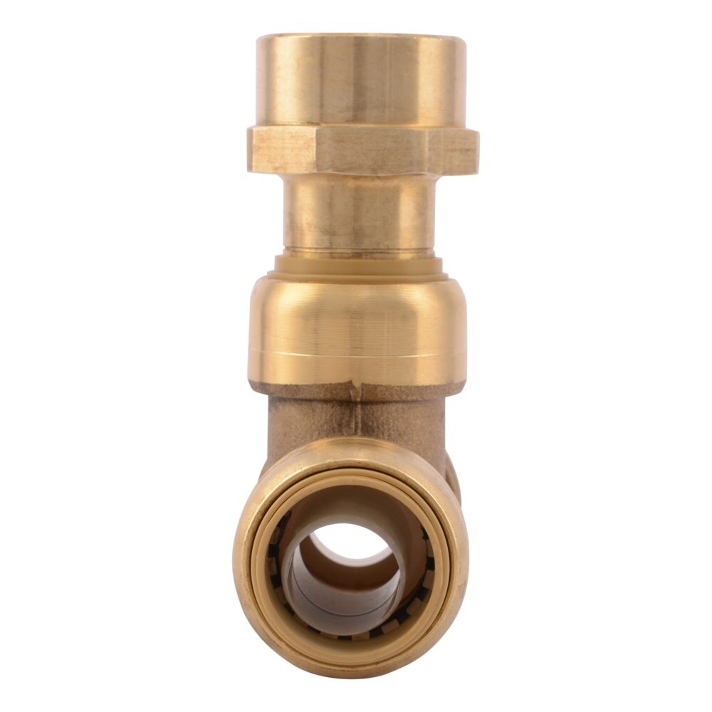 SharkBite UR462A 3/4 in x 3/4 in x 3/4 in Push-to-Connect Tee with Female FNPT Center - 3