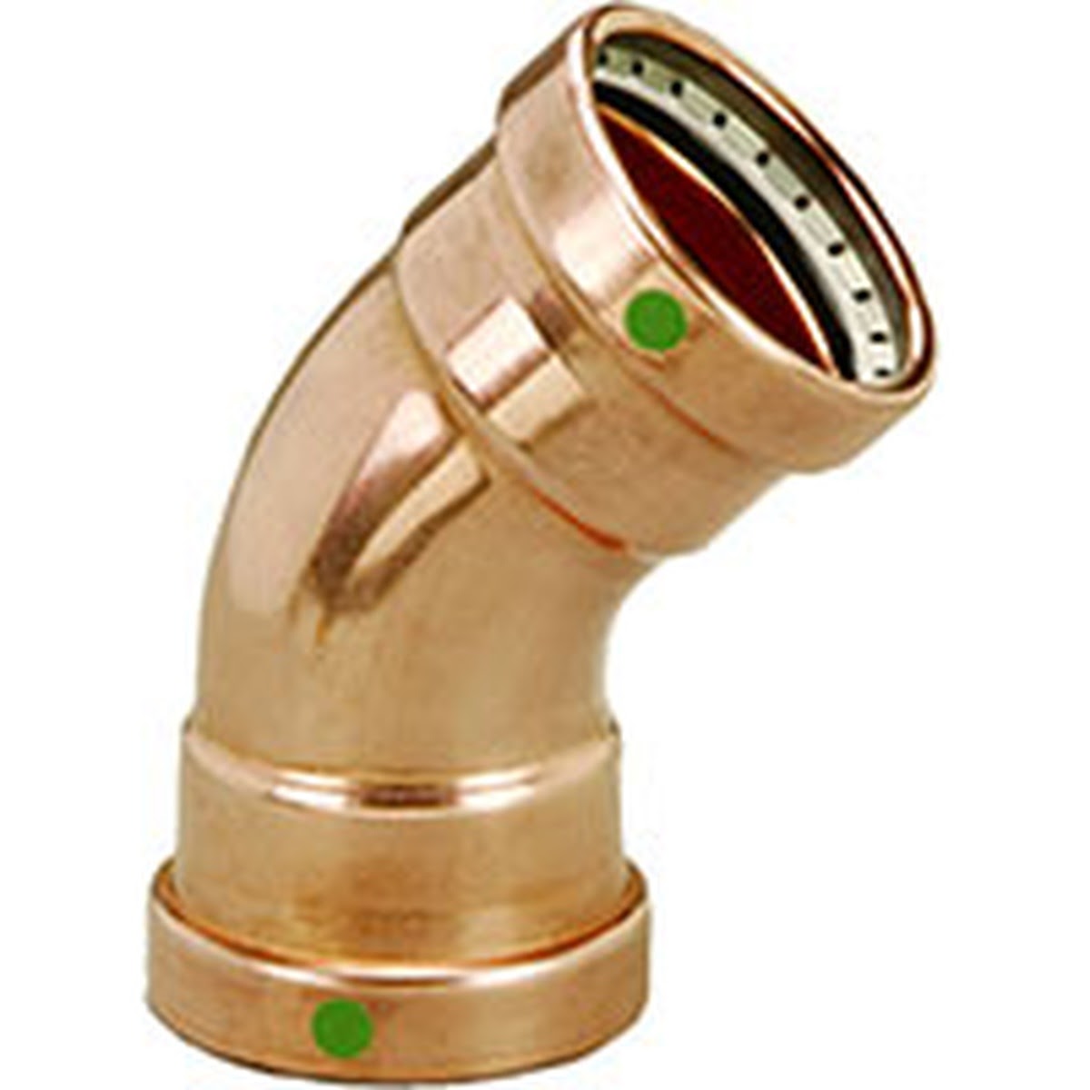 Viega 20663 (0926XL) ProPress 4 in Copper Press x Press 45 Degree Elbow (1 Each)