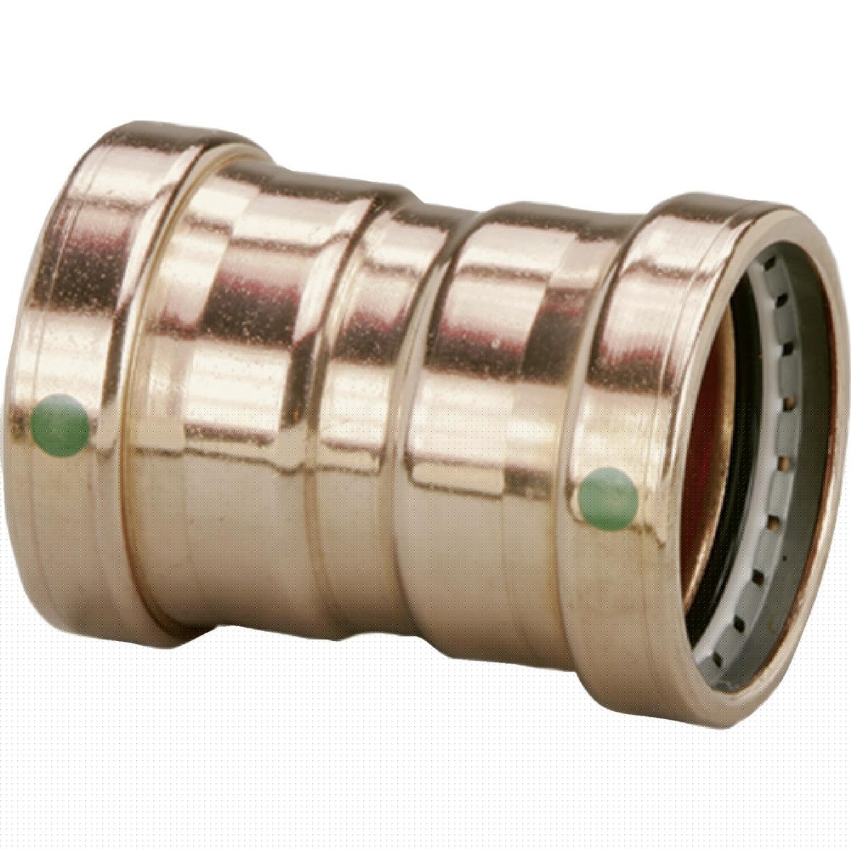 Viega 20728 (0915XL) 2 1/2 in Copper ProPress Press Coupling with Stop (1 Pack)