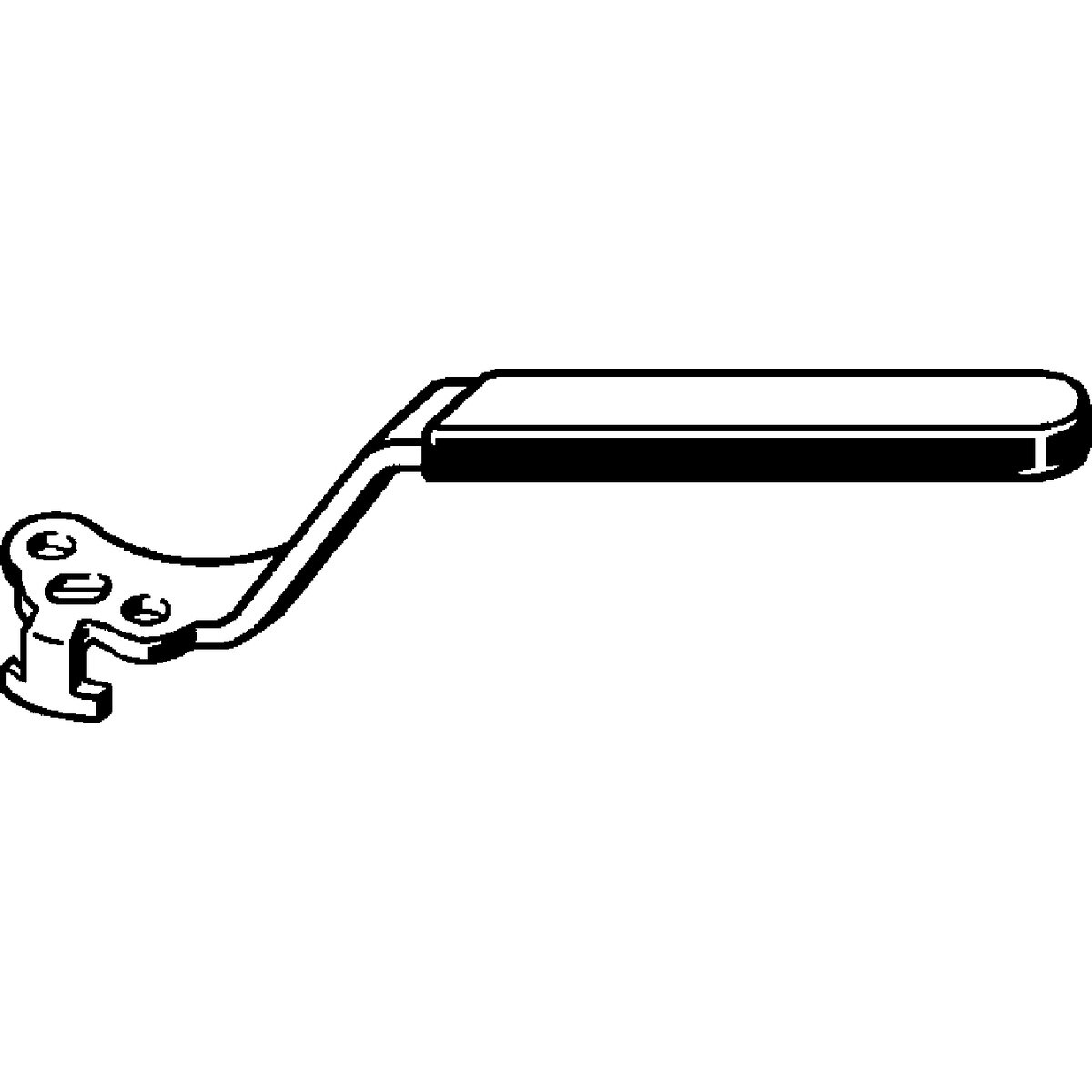 Viega 22170 (2971.8) Replacement Handle for ProPress and MegaPress Ball Valves 1/2 in. and 3/4 in. (1 Each) - 2
