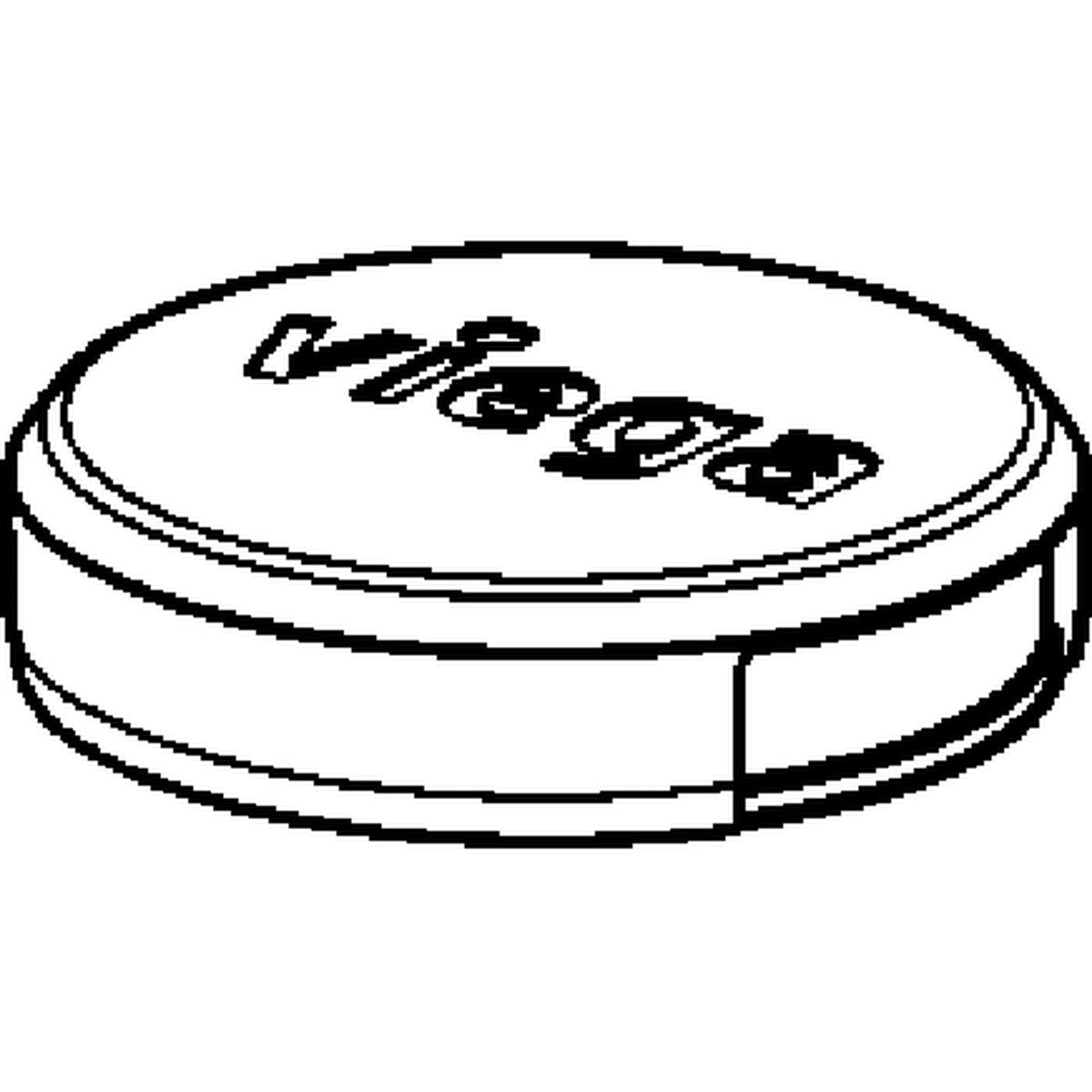 Viega 22420 (2971.47) ProPress Insulated Handle Replacement Cap for 1-1/4 to 2 in Valves (1 Pack) - 3