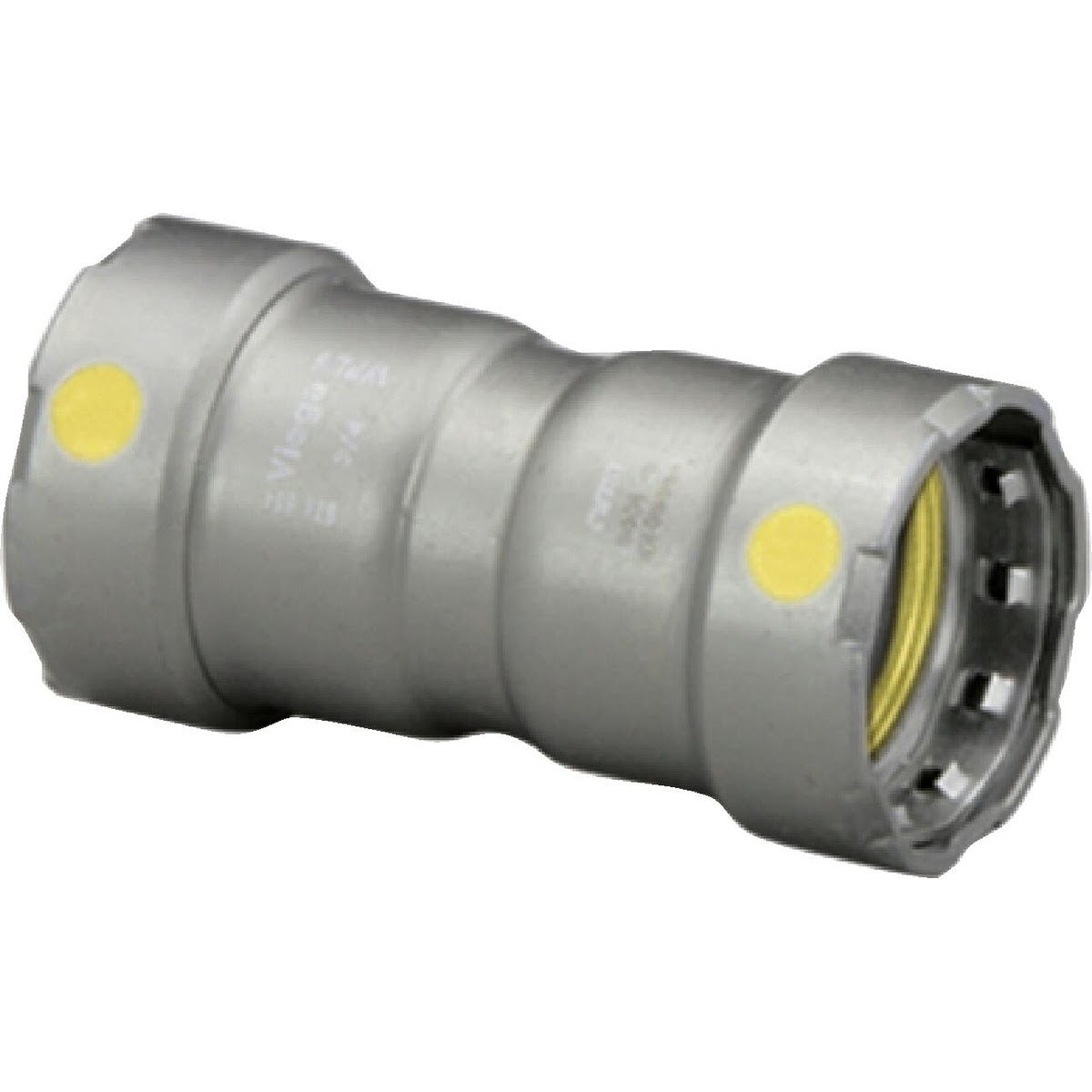 Viega 25011 (6615) MegaPressG Carbon Steel Press Coupling with Stop