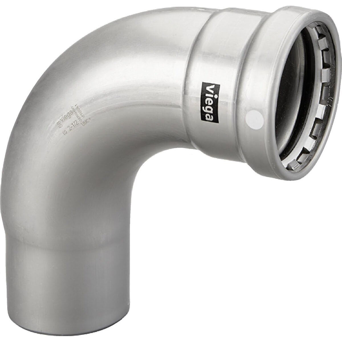 Viega 26515 (4816.1XL) MegaPress FKM 2 1/2 in 90 Degree Street Elbow Press Fitting (1 Each)