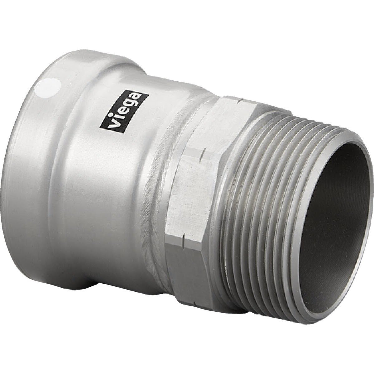 Viega 26640 (4811XL) MegaPress FKM Adapter 2 1/2 in. Press x 2 1/2 in. MPT (1 Pack)
