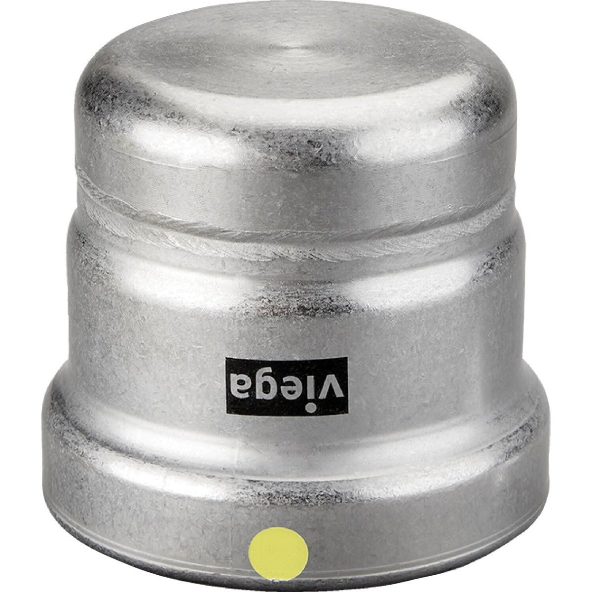 Viega 28870 (6656XL) MegaPressG Carbon Steel Press Cap with Zinc Nickel Coating (1 Pack)
