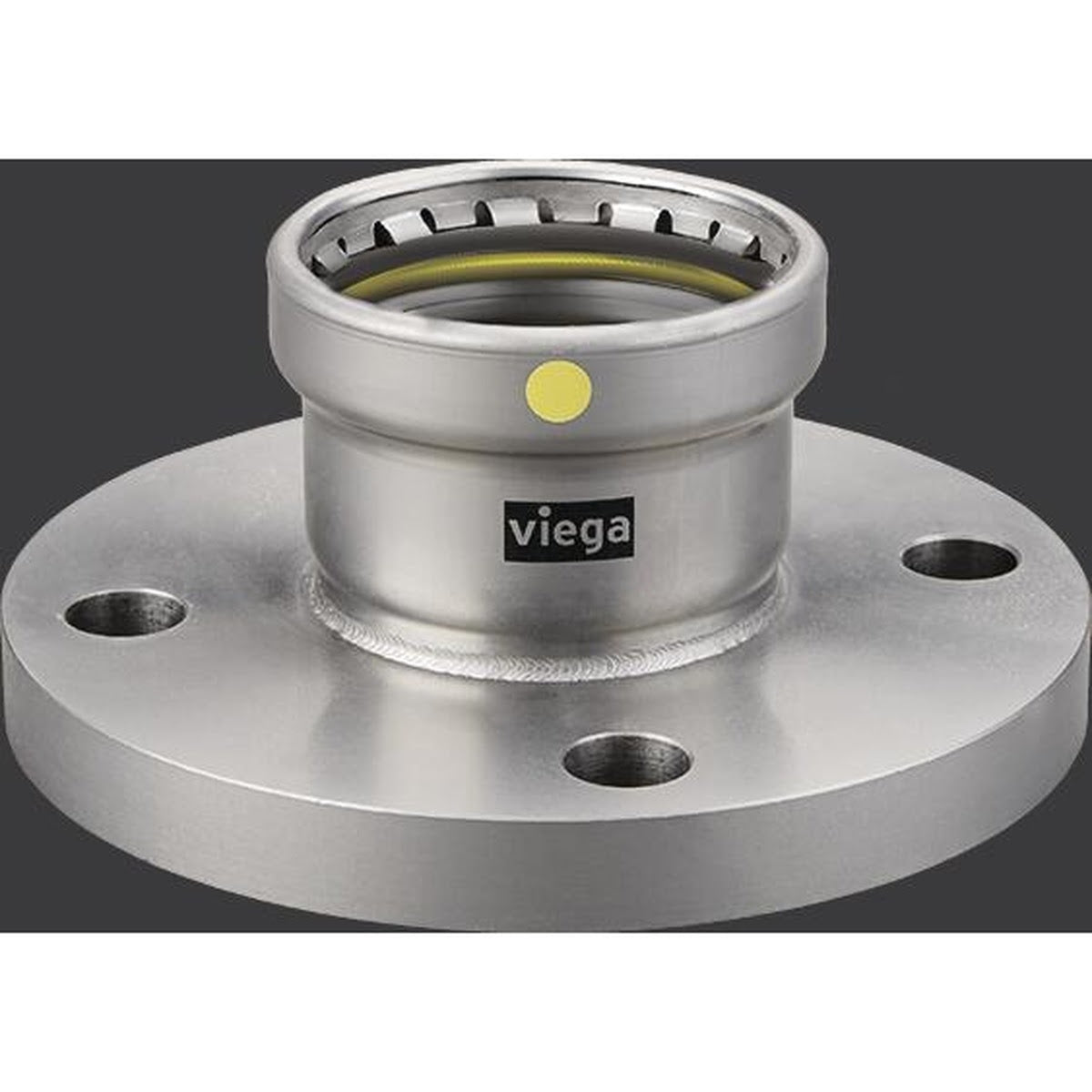 Viega 28875 (6659.5XL) MegaPressG 2-1/2 in Press Flat Face Flange Class 125 (1 Each) - 2