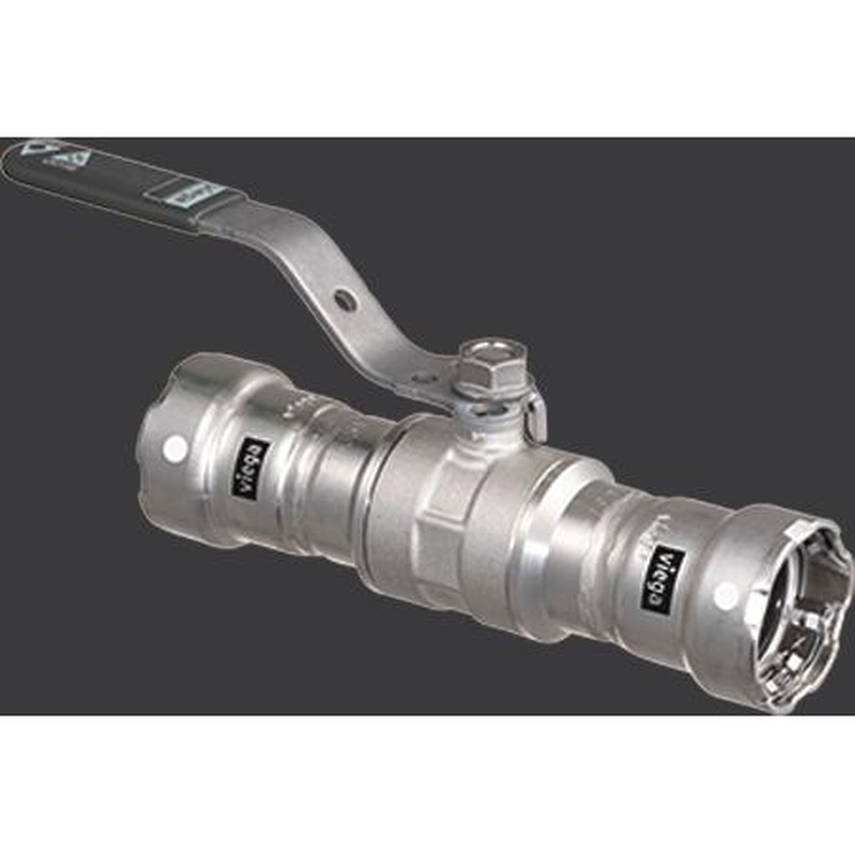 Viega 29000 (5170) 1 in. MegaPress 316 Stainless Steel Press Ball Valve (1 Pack) - 2
