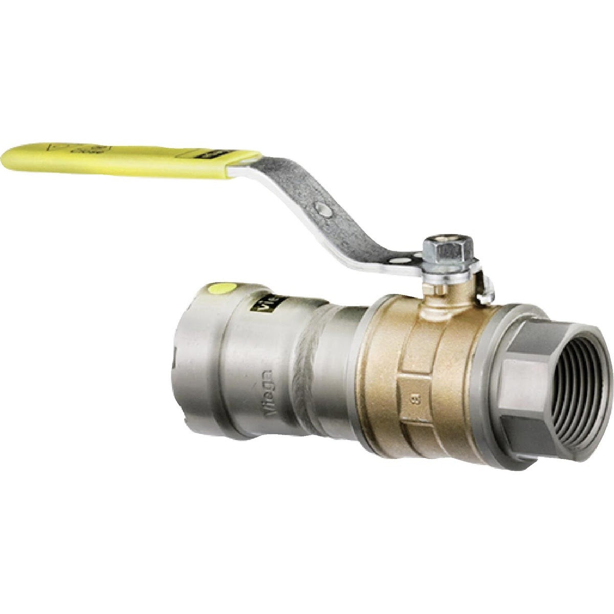 Viega 30655 (6675.1) MegaPressG 2 in. Press x 2 in. FPT Gas Ball Valve (1 Each)