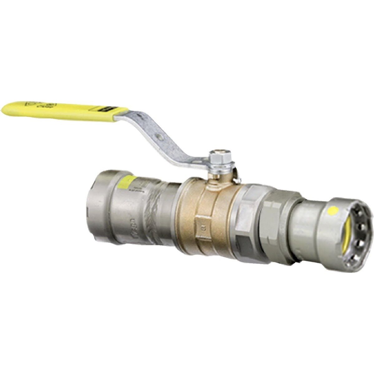 Viega 30695 (6675.3) 3/4 in. MegaPressG Gas Ball Valve Press Connection x Ground Joint (1 Pack)