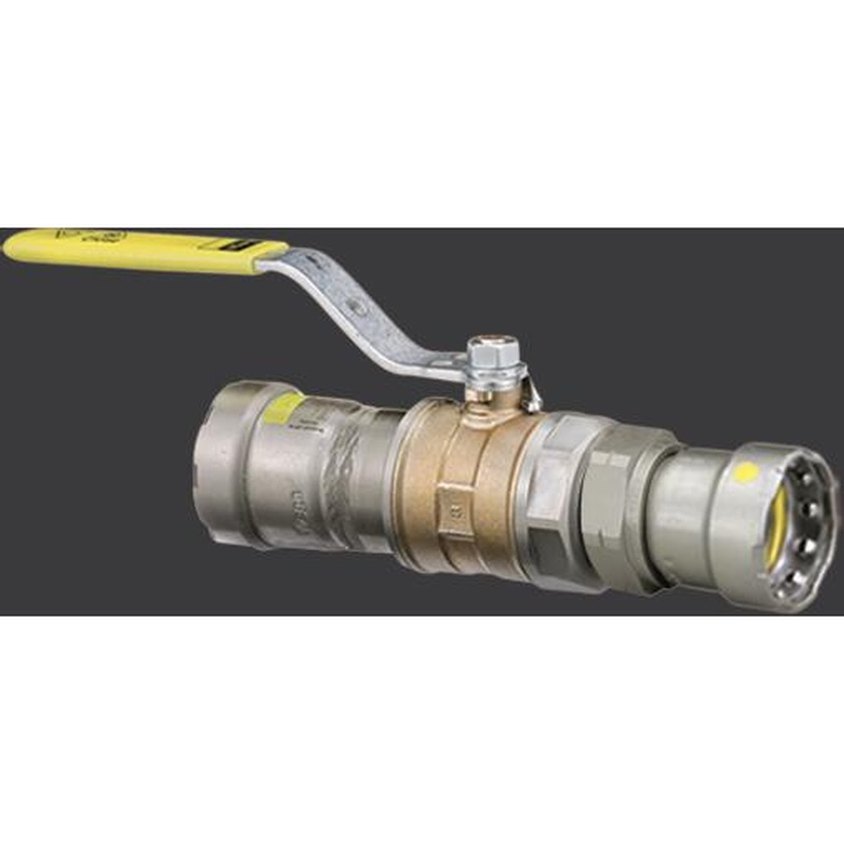 Viega 30695 (6675.3) 3/4 in. MegaPressG Gas Ball Valve Press Connection x Ground Joint (1 Pack) - 2