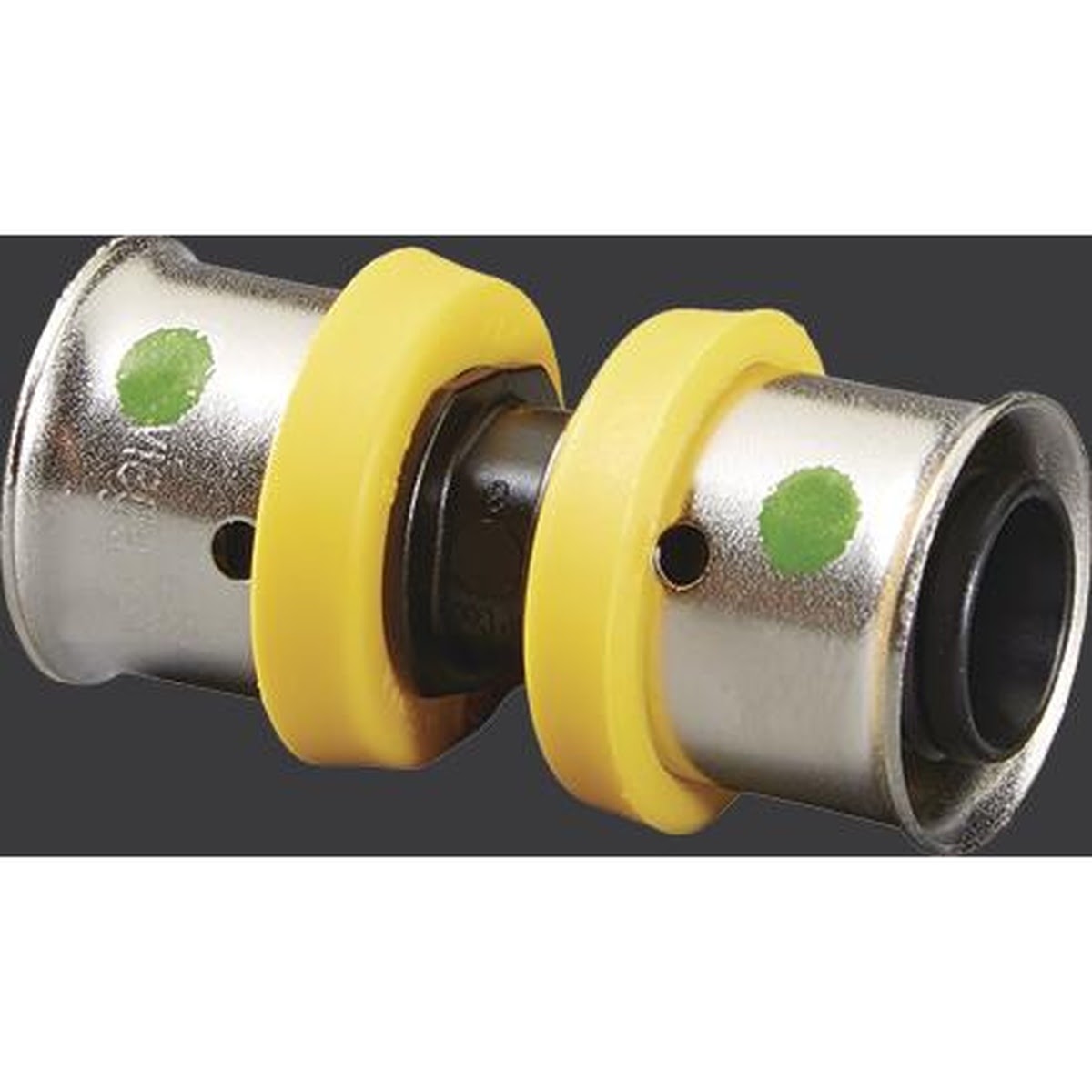 Viega 49407 (V5615) PureFlow Press Polymer Coupling 1-1/4 in. x 1-1/4 in. - 2