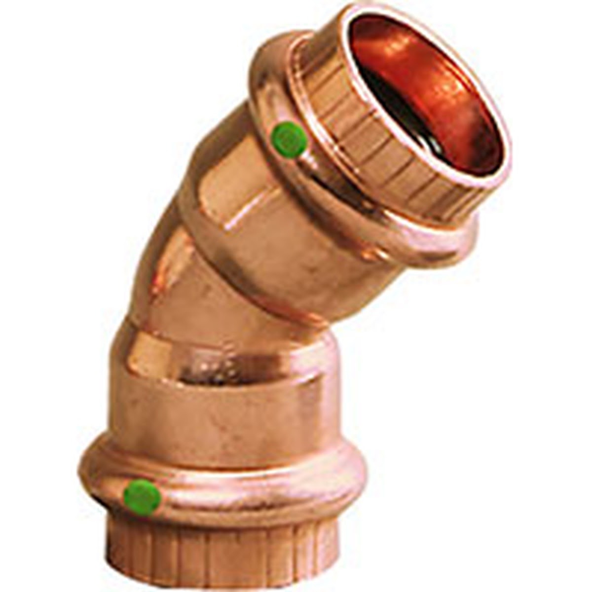 Viega 77033 (2926) ProPress 45 Degree P x P Copper Press Elbow 1-1/4 in.