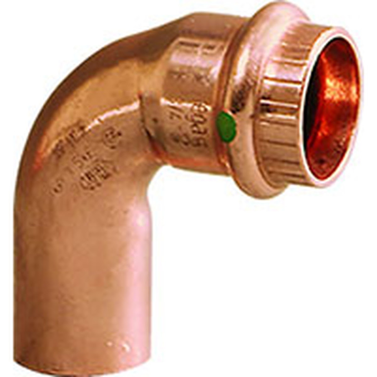 Viega 77052 (2916.1) ProPress 3/4 in. Copper 90 Degree Street Elbow Press x FTG (1 Each)
