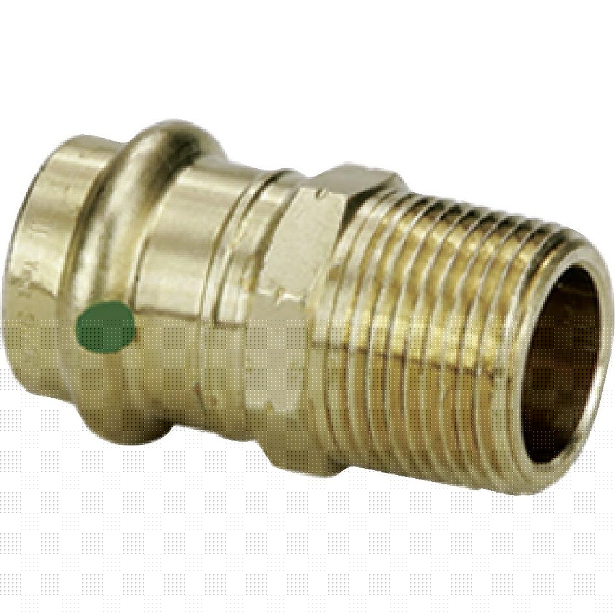 Viega 79230 (2911ZL) ProPress 3/4 in Press x 3/4 in MPT Zero Lead Bronze Adapter (10 Pack)