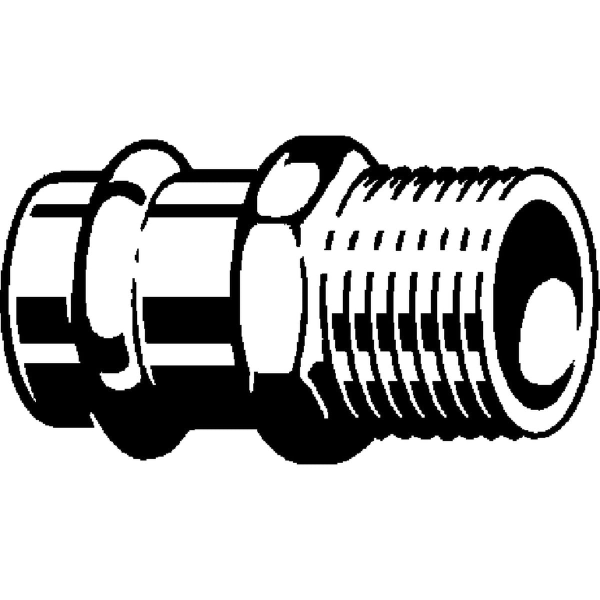 Viega 79250 (2911ZL) ProPress 1 in Press x 1 1/4 in MPT Silicium Bronze Adapter (10 Pack) - 2