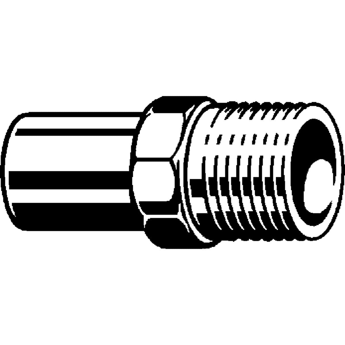 Viega 79420 (2911.1ZL) ProPress Zero Lead Silicium Bronze Adapter 2 in FTG x 2 in MPT (1 Each) - 2