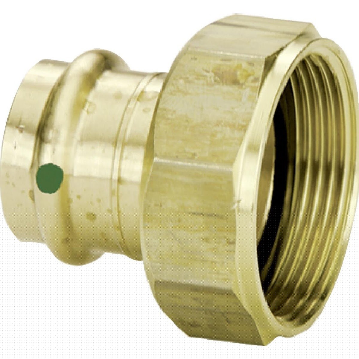 Viega 79815 (2957ZL) ProPress Silicium Bronze Press Tailpiece 1 in. x 1 1/4 in. Female Union BSP (1 Each)