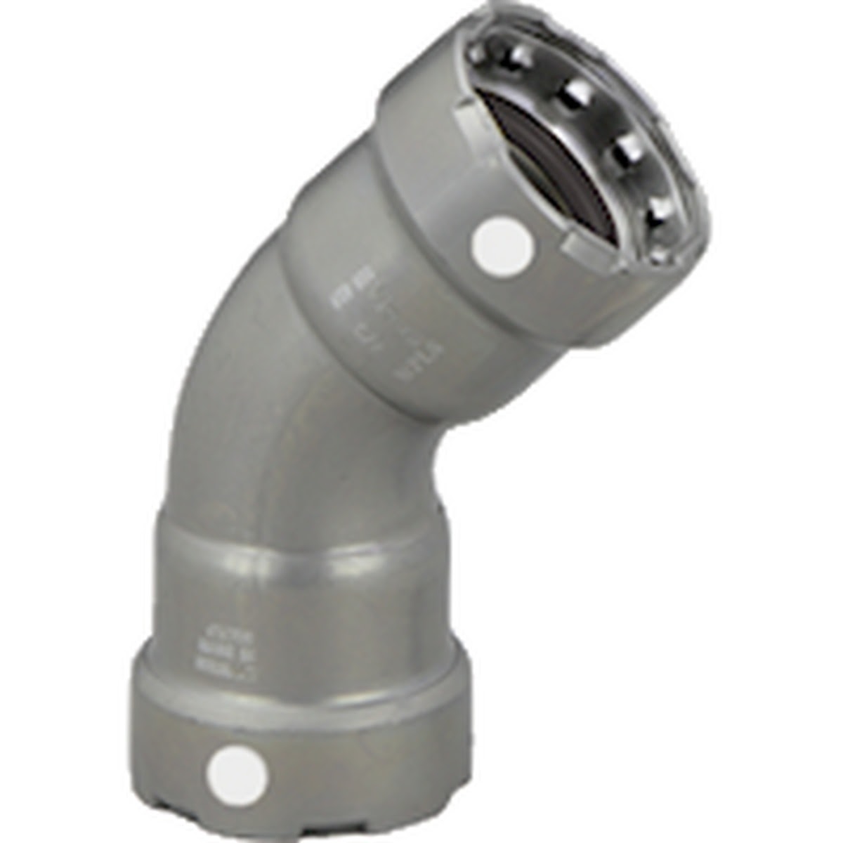 Viega 84340 (5926) MegaPress FKM 3/4 in. 45 Degree Elbow Press Fitting P x P (1 Each)