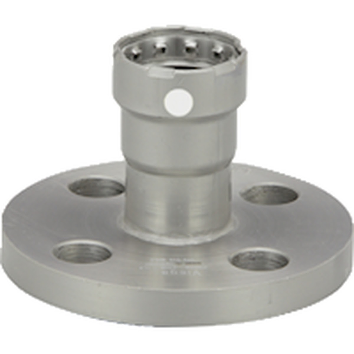 Viega 84860 (5959.5) MegaPress FKM Carbon Steel Flange 1-1/4 in. Press x 4-Bolt Pattern (1 Each)