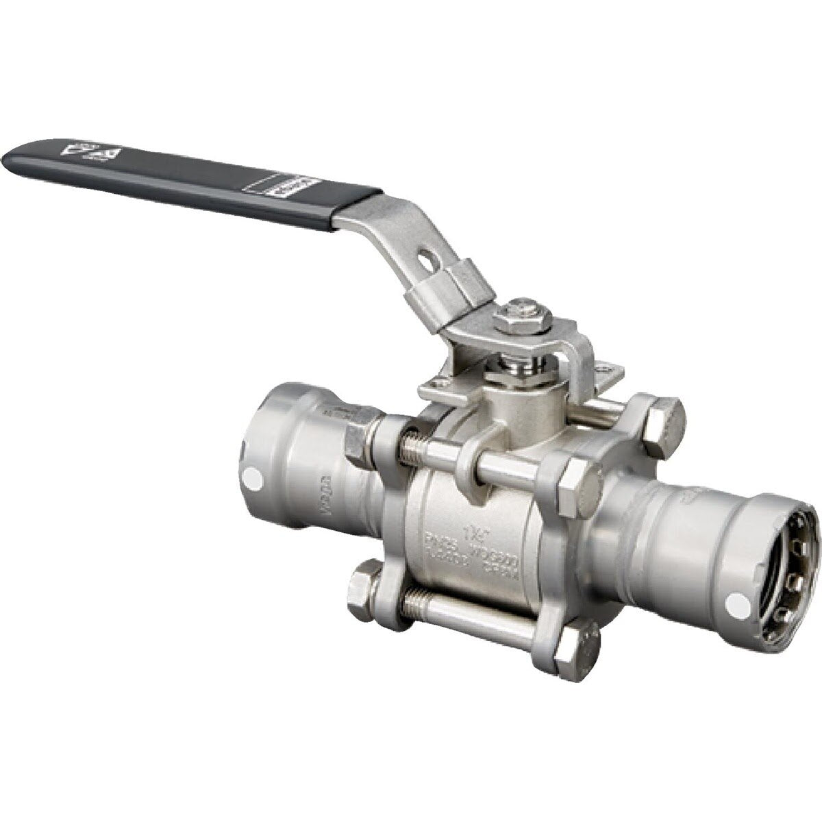 Viega 86425 (5975.8) 2 in. MegaPress FKM 3-Piece Press Ball Valve for Carbon Steel Pipe (1 Each)